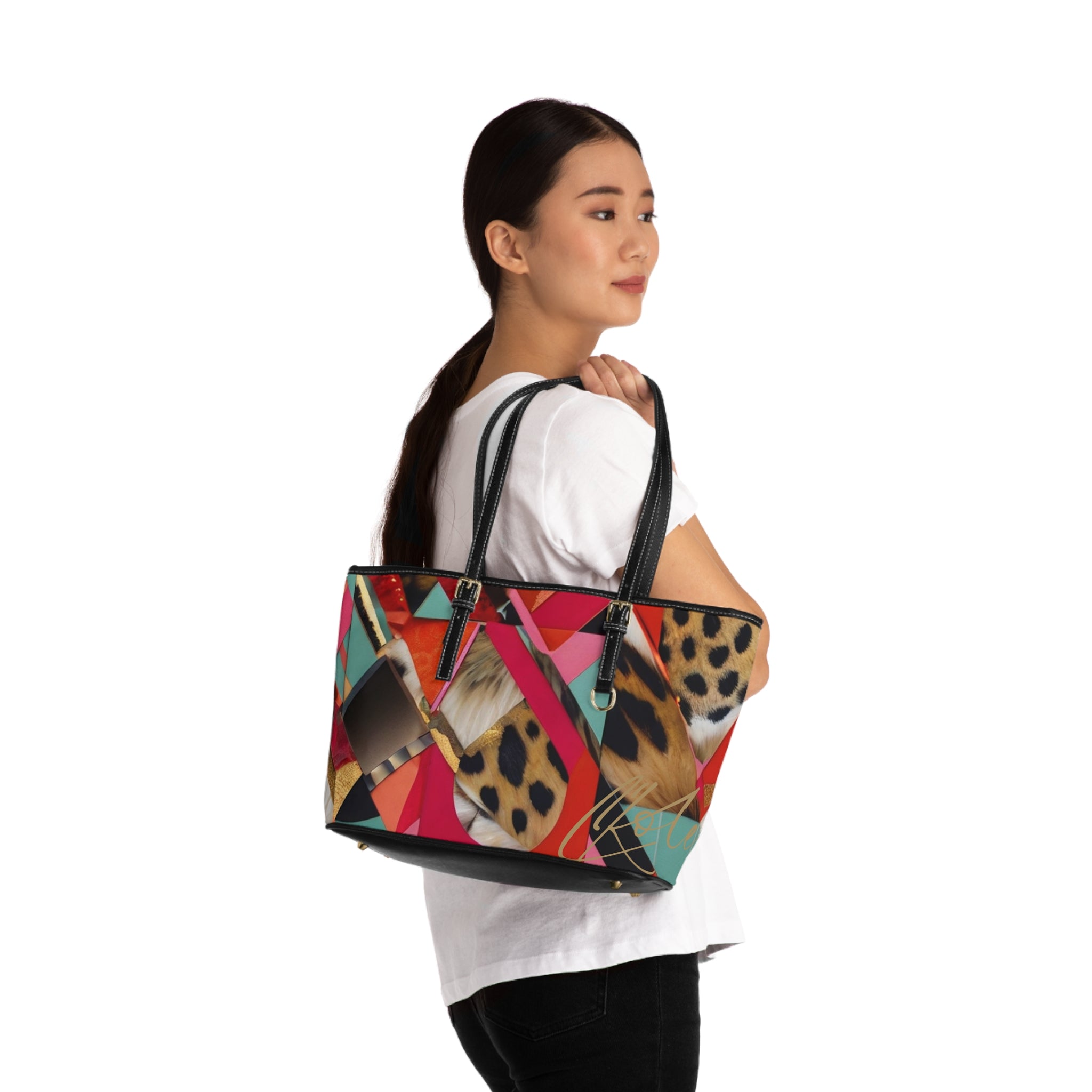 L'Kole  Leather Shoulder Bag ( She Roars Collection)
