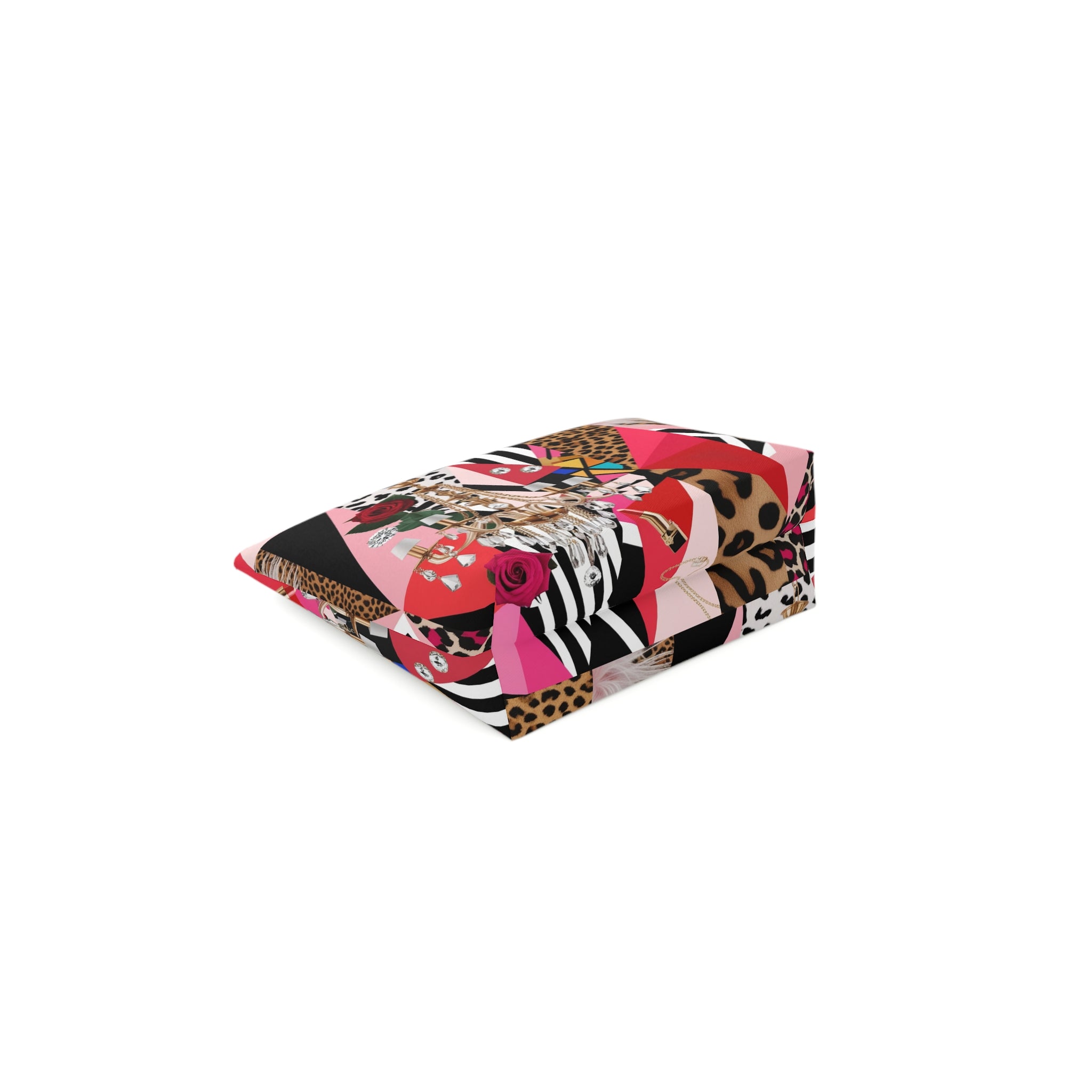 L'Kole Electric Glam Neon-Colored Makeup Bag